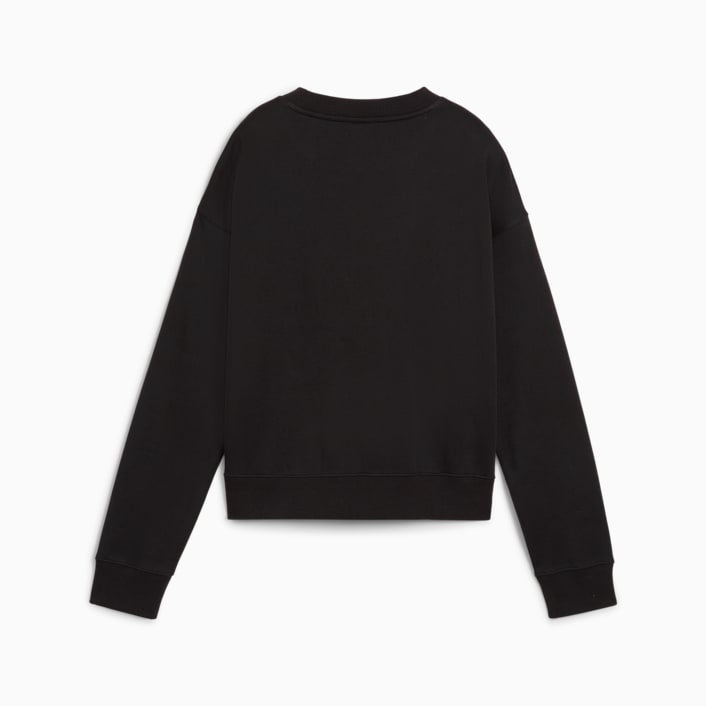 Puma black sweatshirt womens best sale