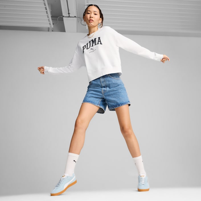 PUMA SQUAD Crewneck Sweatshirt Women | Crews & Hoodies | PUMA