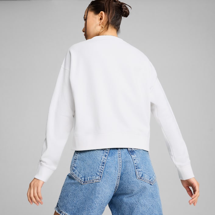 VTG Alicia Sweater Women's Large White Cable Knit