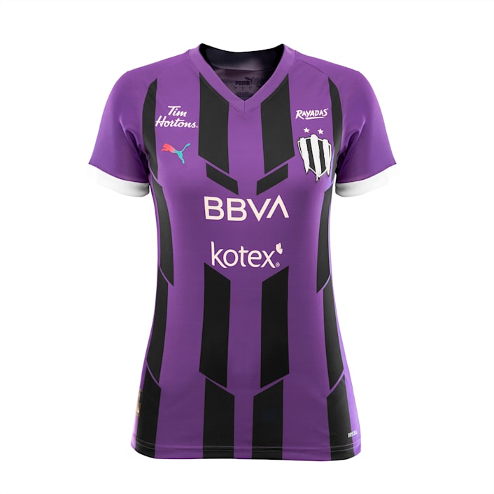Playera rayados sale dama