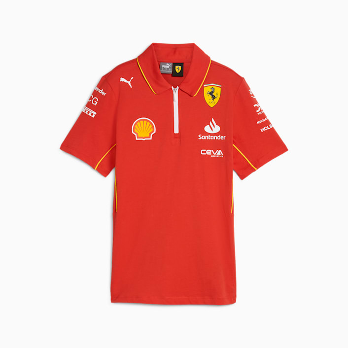 Playera tipo polo para mujer Scuderia Ferrari Team PUMA