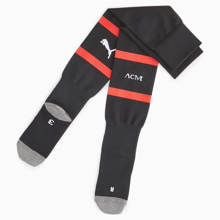 Striped soccer socks top