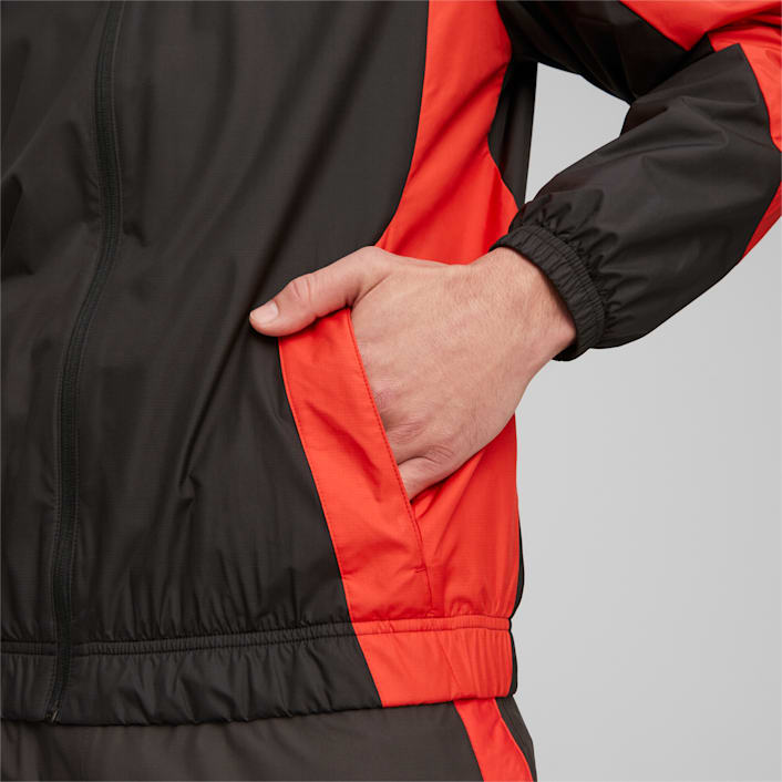 Trainingsanzug Jacke AC MILAN Puma Bench Version Polyester Mann 2021 22 Grau