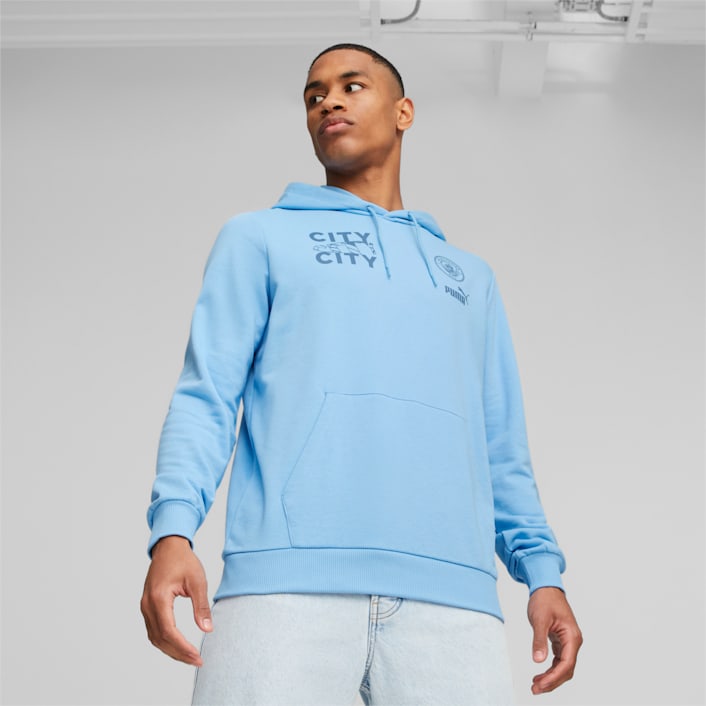 Baby blue sale puma hoodie