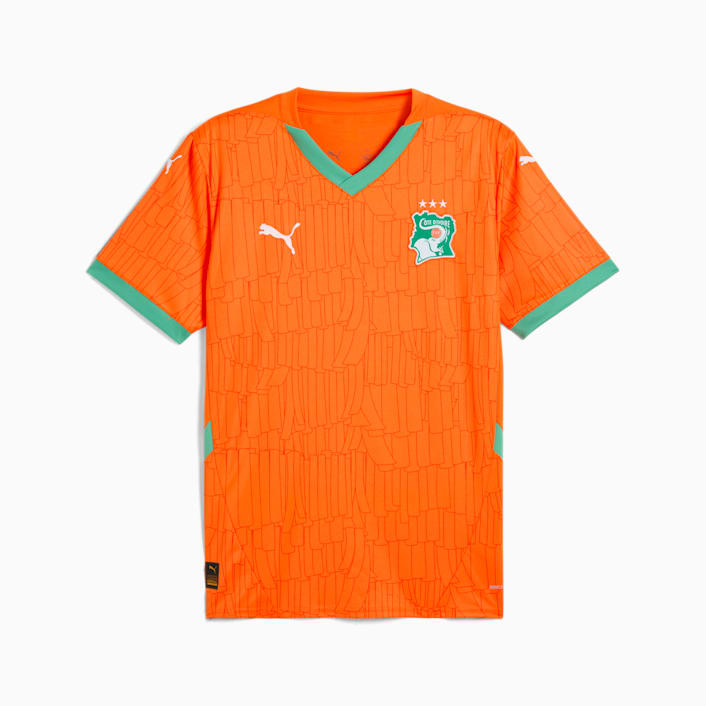 قميص كرة قدم للرجال من تشكيلة Ivory Coast 2025 Home Football Clothes