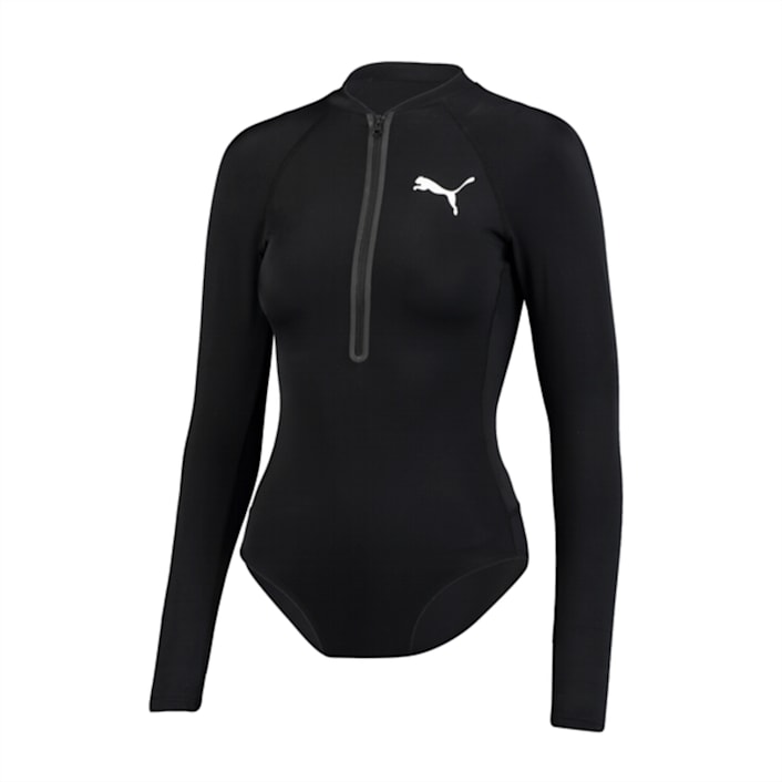 Puma tape long sleeve zip bodysuit online