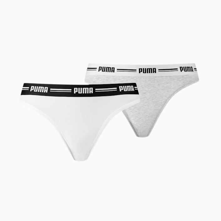 PUMA Women's Bikini Underwear 2 Pack