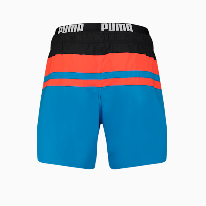 PUMA Swim Heritage Stripe Men s Mid Length Shorts Spring