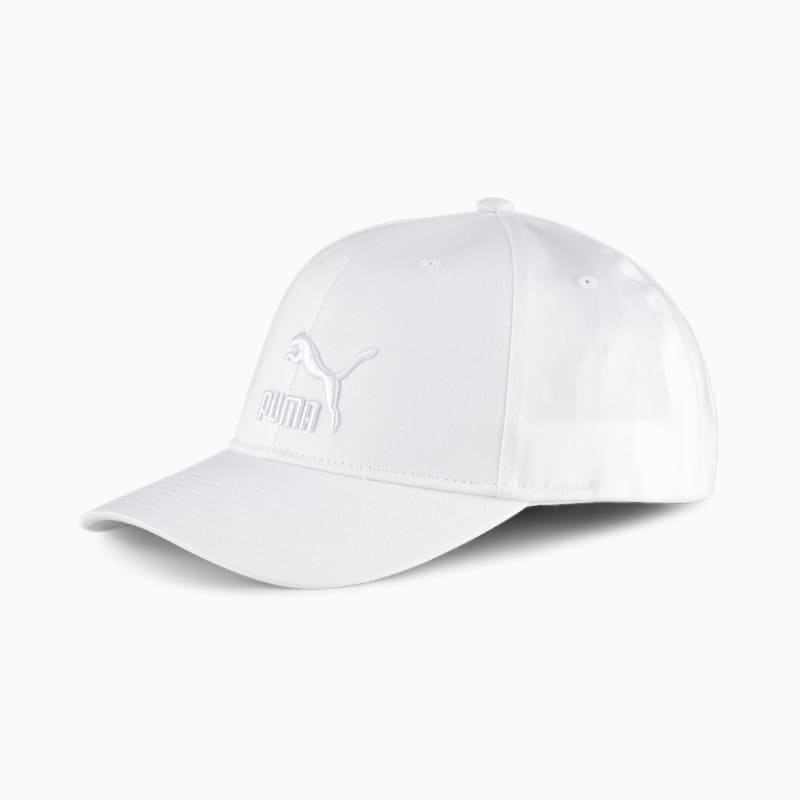 Archive Logo Baseball Cap, Puma White-puma white Logo
