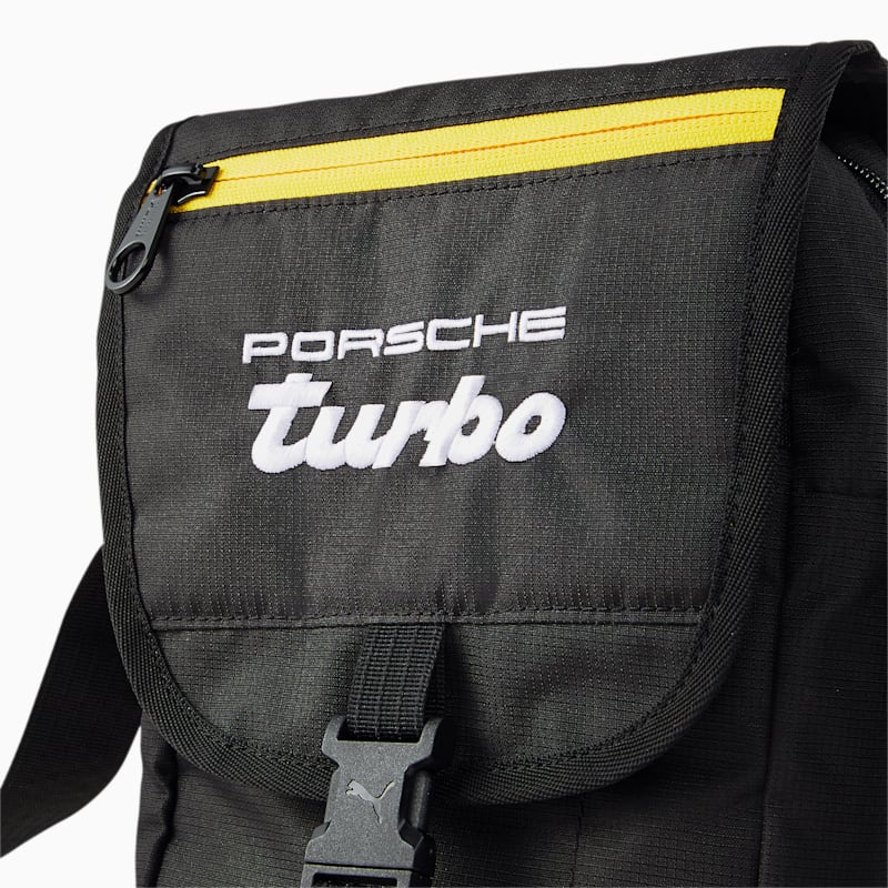 Porsche Legacy Small Messenger Bag, Puma Black