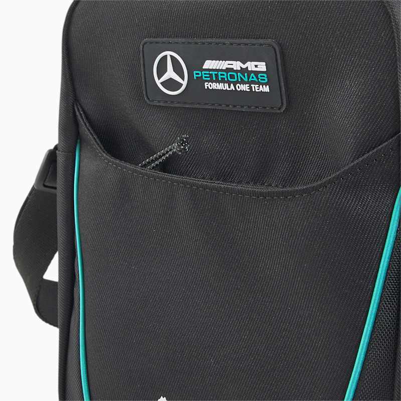 Mercedes-AMG Petronas Motorsport F1 Portable Shoulder Bag, Puma Black