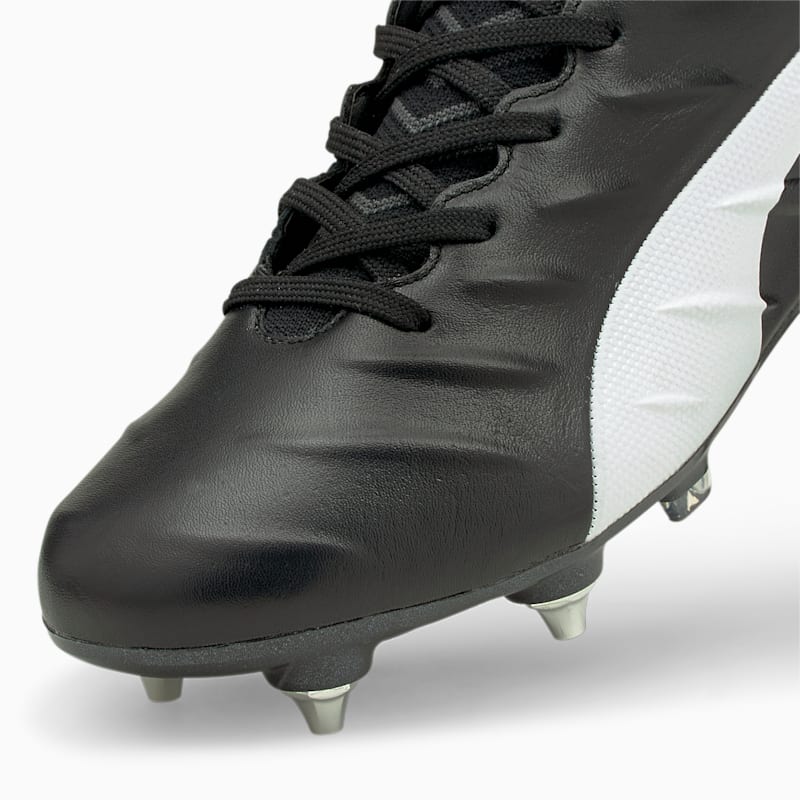 KING Platinum 21 MxSG Men's Football Boots, Puma Black-Puma White