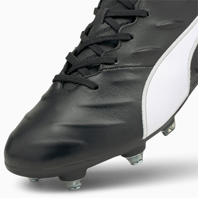 King Pro 21 MxSG Men's Football Boots, Puma Black-Puma White