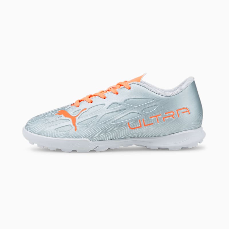 ULTRA 4.4 TT Youth Football Boots, Diamond Silver-Neon Citrus