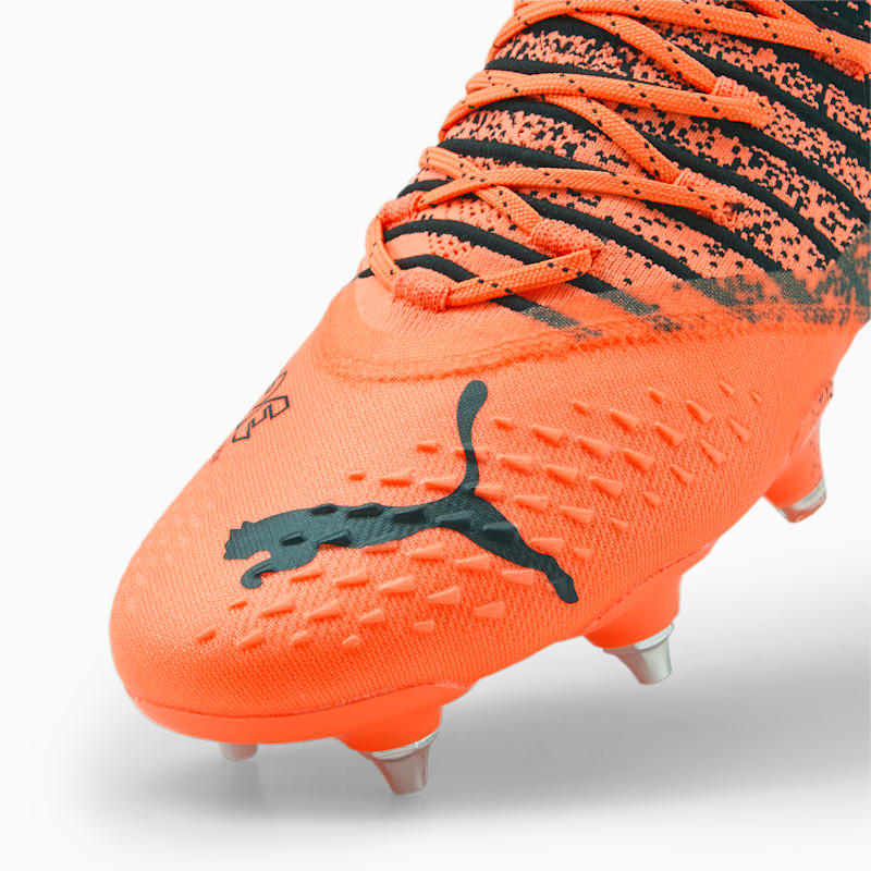 FUTURE 1.3 MxSG Men's Football Boots, Neon Citrus-Puma Black-Puma White