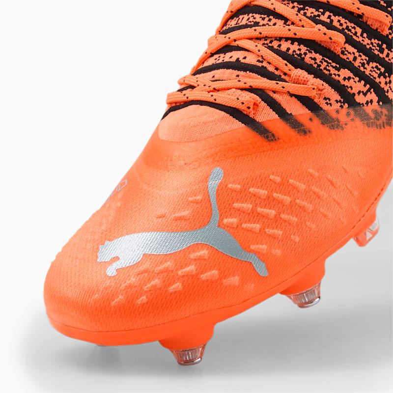 FUTURE 2.3 MxSG Men's Football Boots, Neon Citrus-Diamond Silver-Puma Black