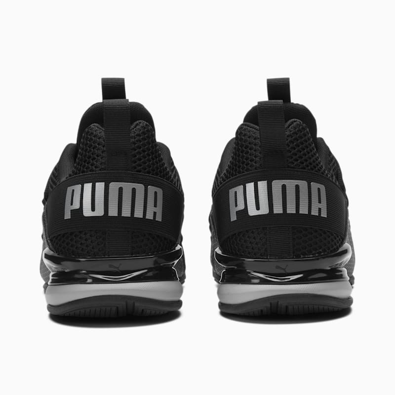 Axelion LS Men's Training Shoes, Puma Black-Metallic Silver