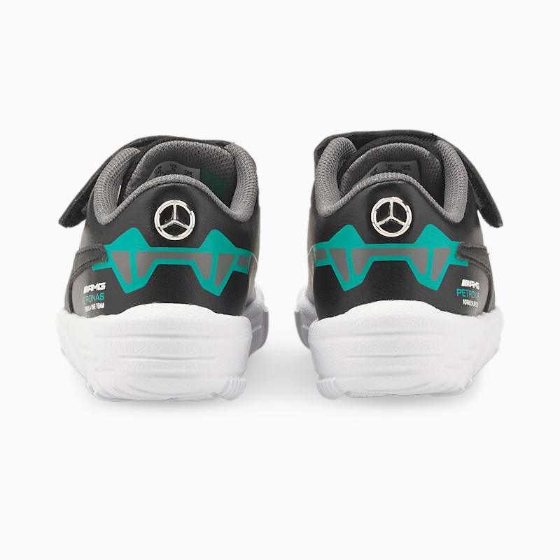 Mercedes F1 Drift Cat Delta Toddler Motorsport Shoes, Puma Black-Spectra Green