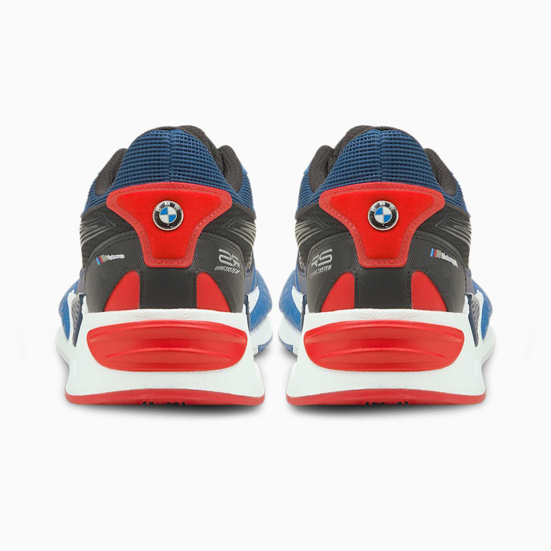 BMW MMS RS-Z Men's Sneakers, Puma Black-Strong Blue-Fiery Red