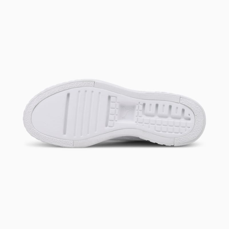 Cali Wedge Women's Sneakers, Puma White-Puma White