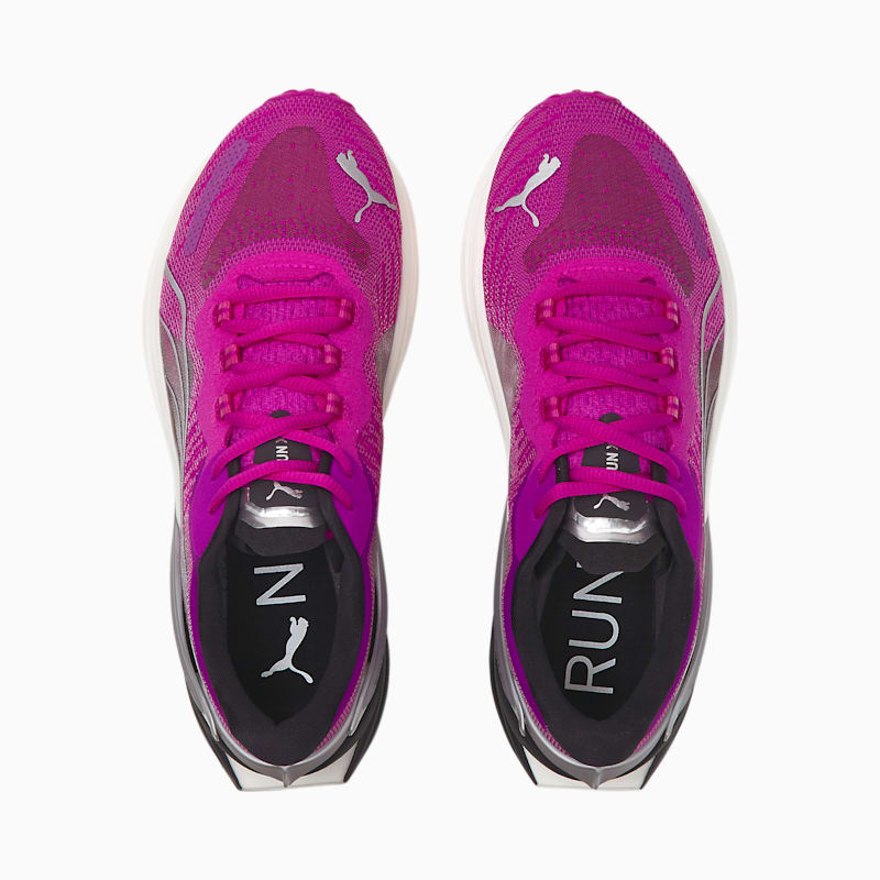 Run XX Nitro WNS Women's Running Shoes, Deep Orchid-Metallic Silver-Puma Black