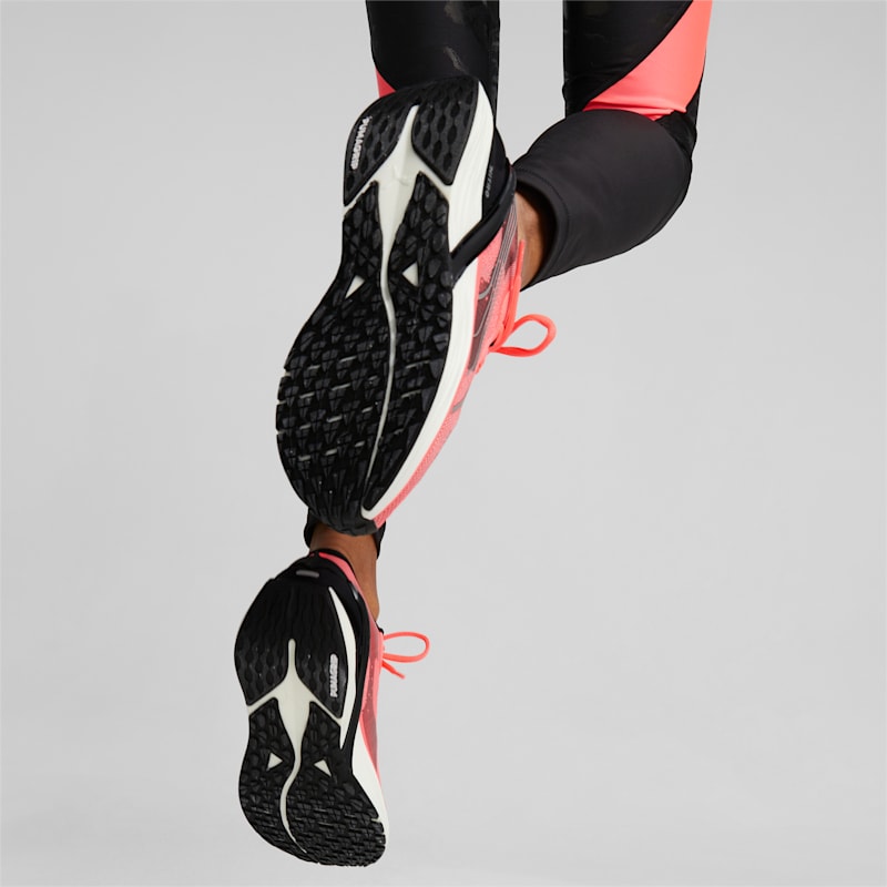 Run XX Nitro WNS Women's Running Shoes, Sunset Glow-Puma Black-Metallic Silver