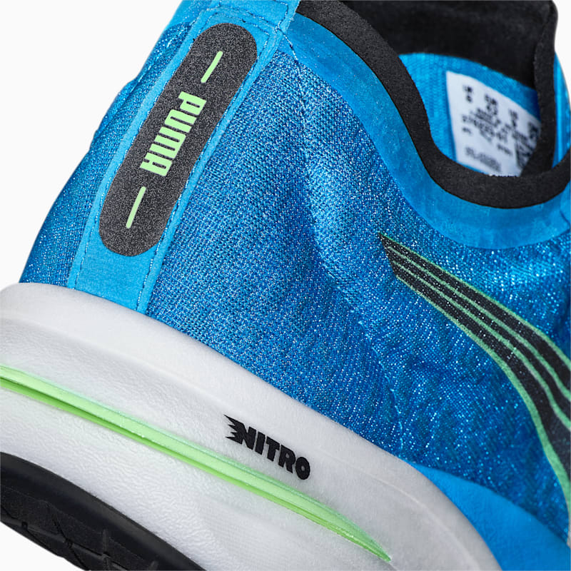 Deviate Nitro Wildwash Men's Running Shoes, Ocean Dive-Fizzy Lime
