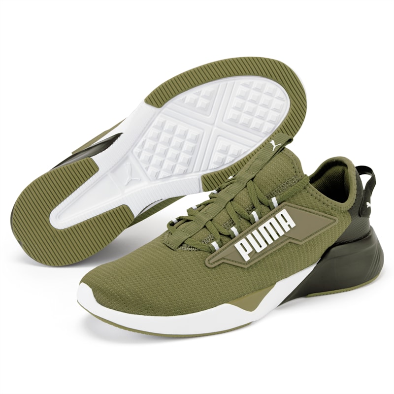 Retaliate 2 Running Shoes, Dark Green Moss-Puma Black