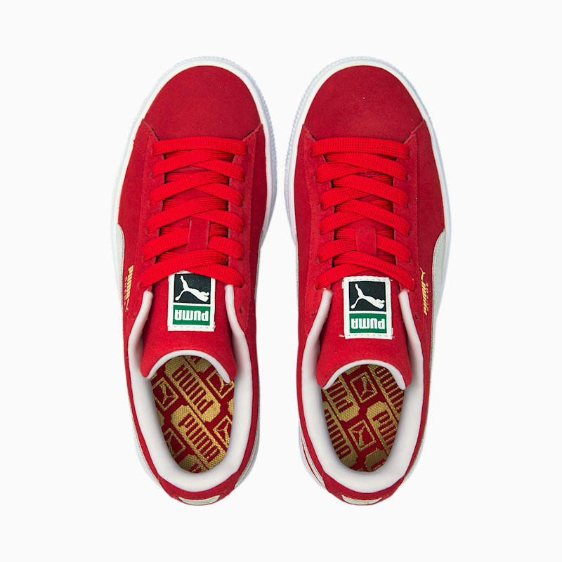 Suede Classic XXI Sneakers JR, High Risk Red-Puma White