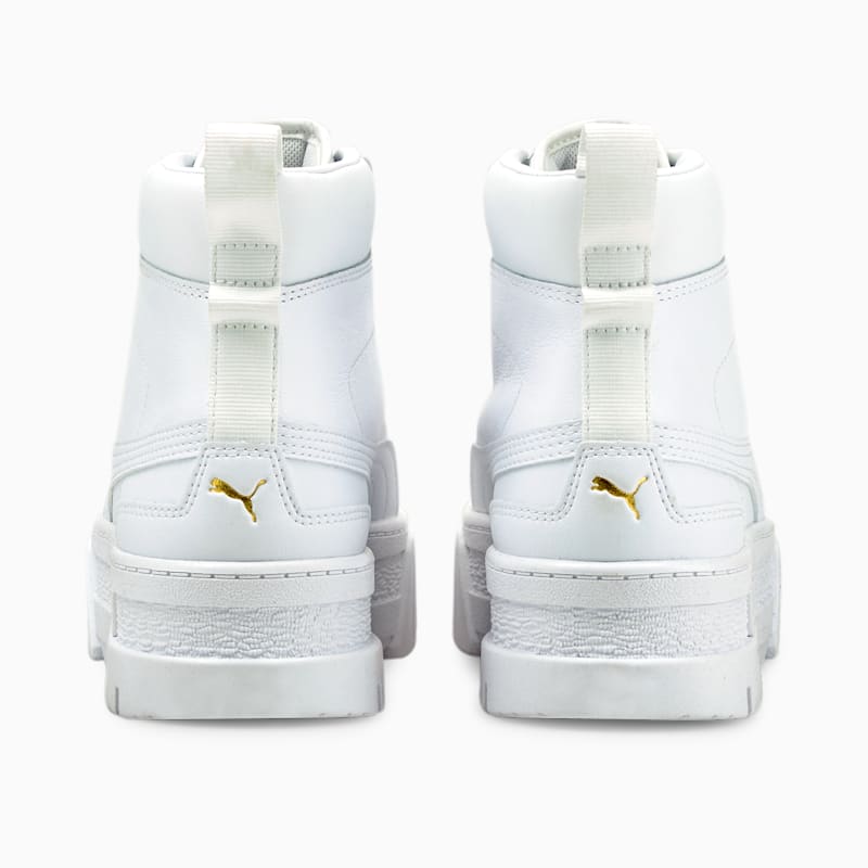 Mayze Mid Women's Sneakers, Puma White