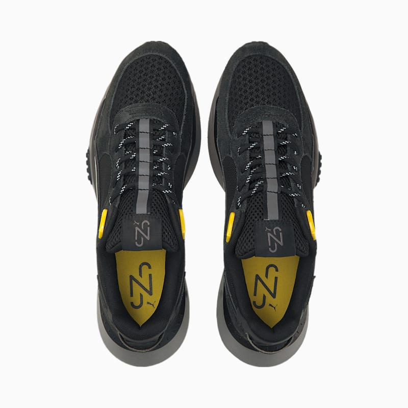 neymar jr wild rider black men's sneakers