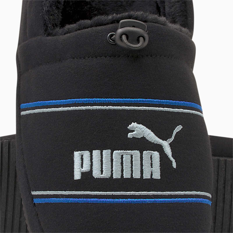 Tuff Mocc Jersey Slippers, Puma Black-Glacial Blue-Nebulas Blue