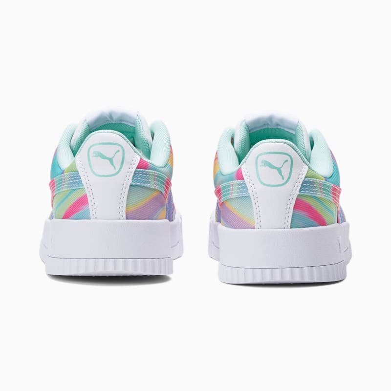 Carina Swirl Sneakers JR, Island Paradise-Pink Glimmer-Fizzy Yellow