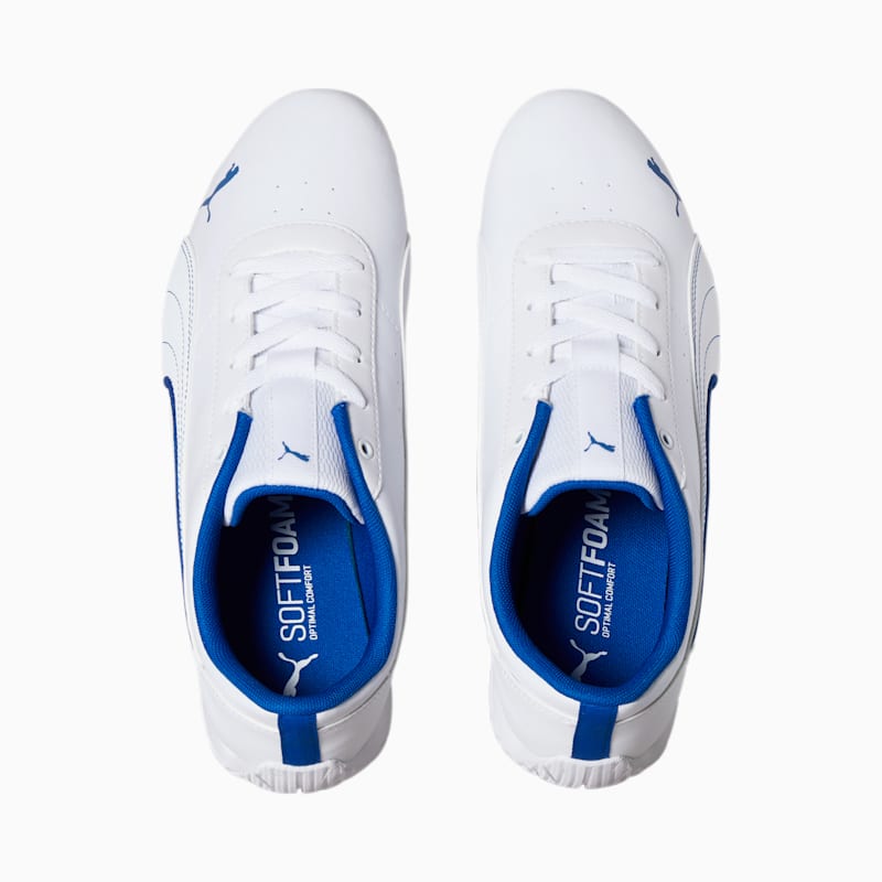 Neo Cat Unlicensed Motorsport Shoes, Puma White-Puma White-Lapis Blue
