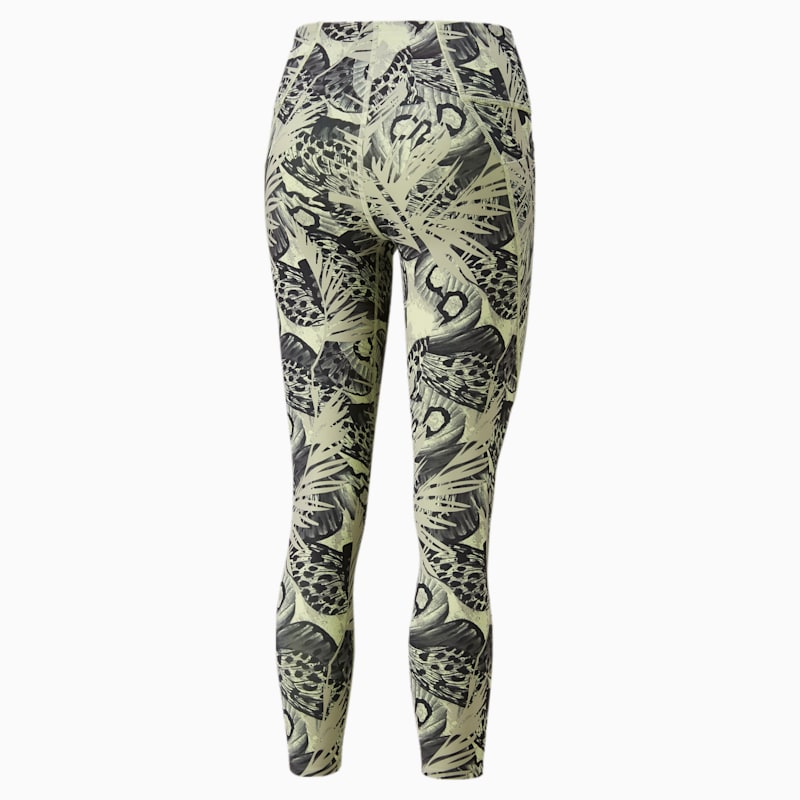 Forever Luxe Graphic Women's Training Leggings, Spring Moss-abstract  print