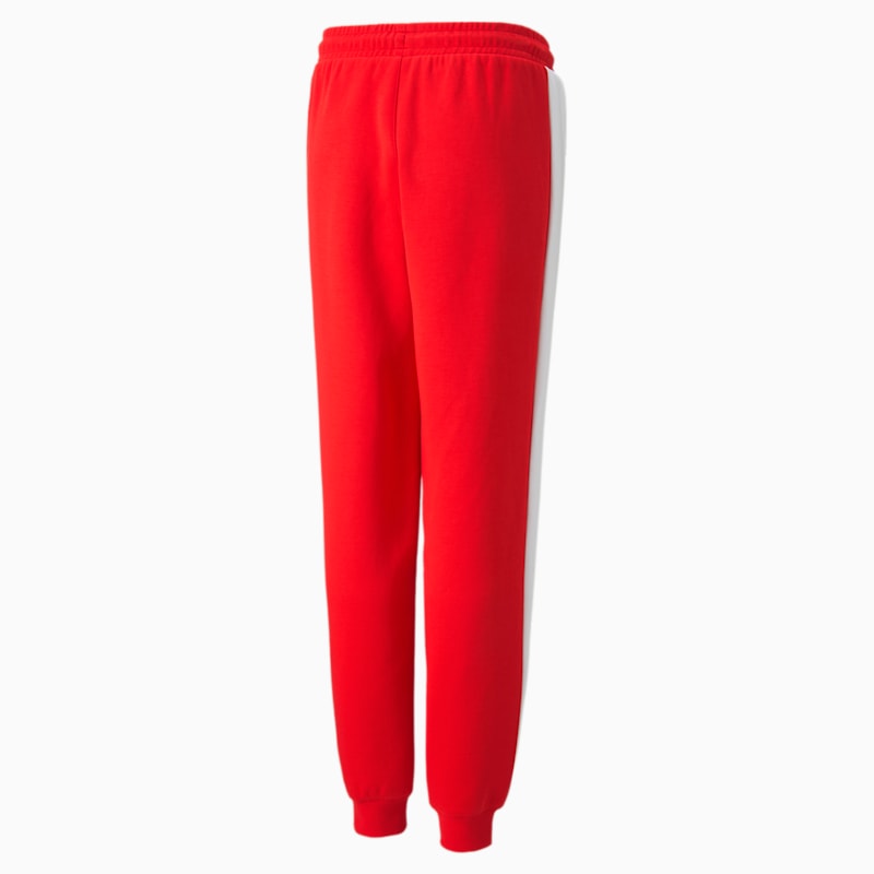Iconic T7 Boys' Track Pants, High Risk Red