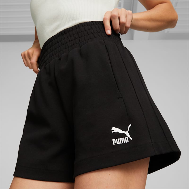 T7 High Waist Shorts Women, Puma Black