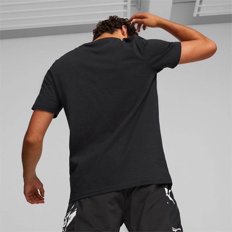 RKDO Logo Short Sleeve Esports Tee Men, Puma Black