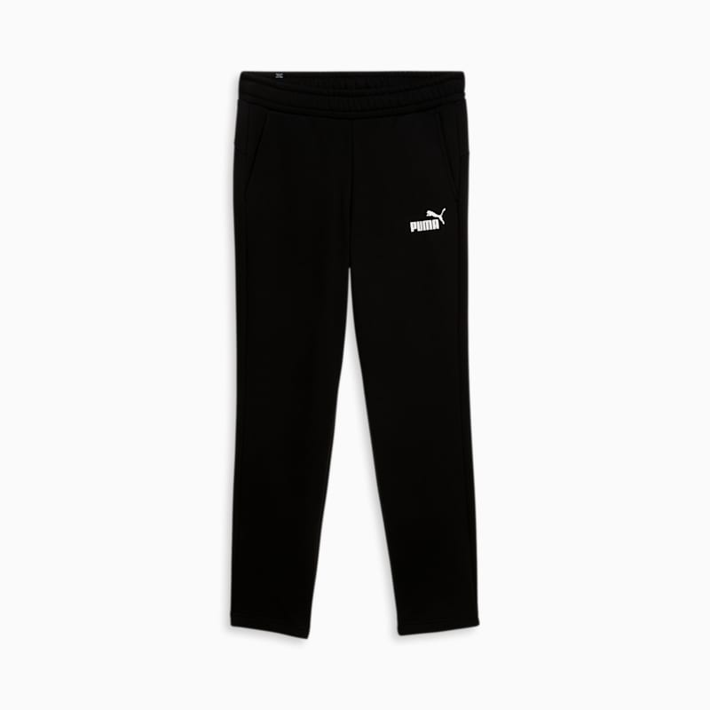 Essentials Logo Men's Pants, Cotton Black