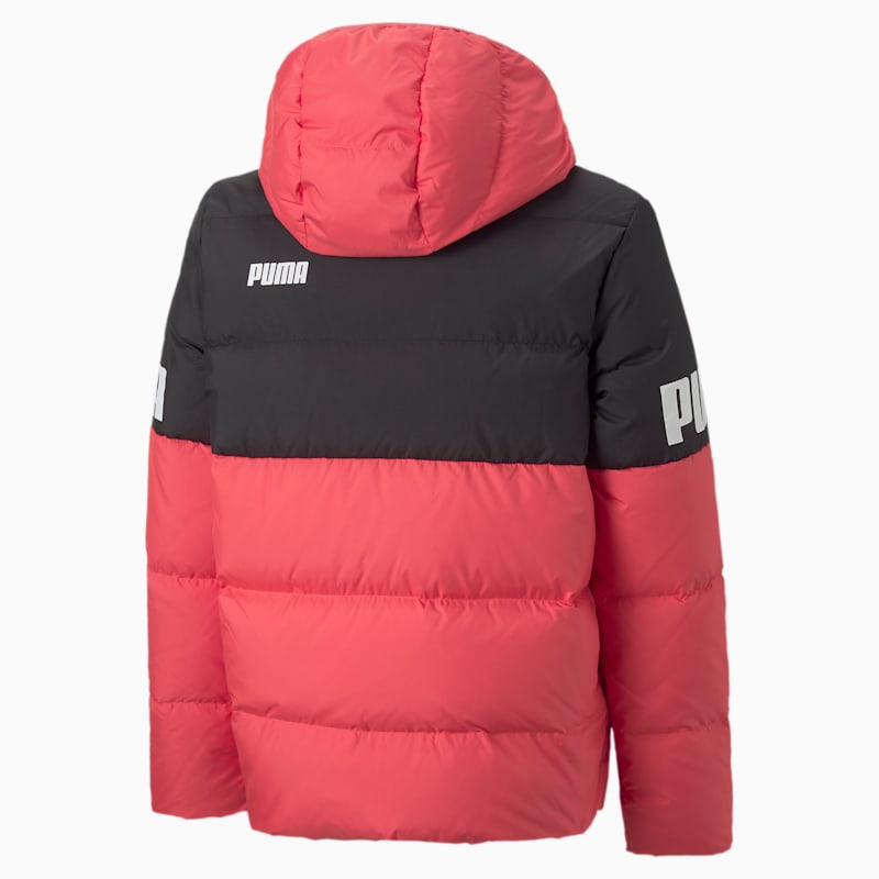 Power Down Puffer Youth, Salmon