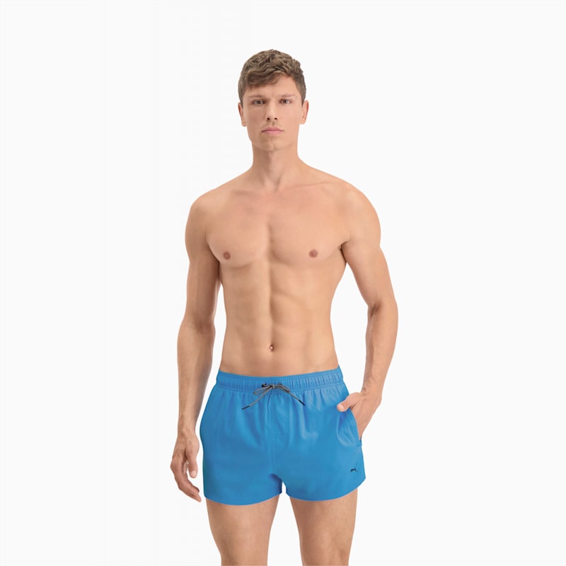 PUMA Men's Short Length Swimming Shorts, bright blue
