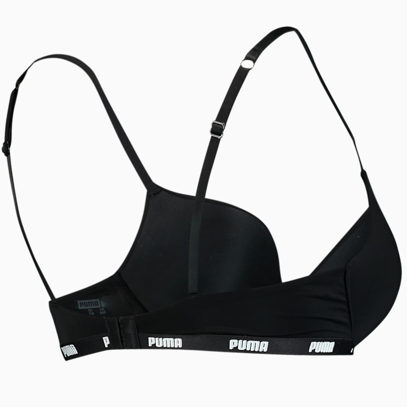 PUMA Women's Push-up Bra 1 Pack, black