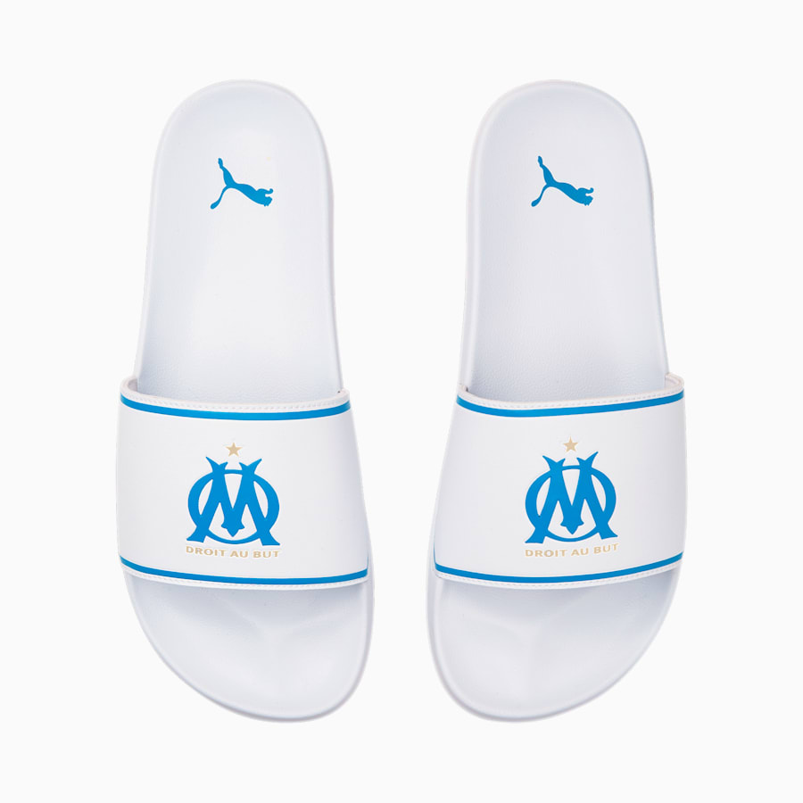OM Leadcat 2.0 Men's Sandals, Puma White-Bleu Azur