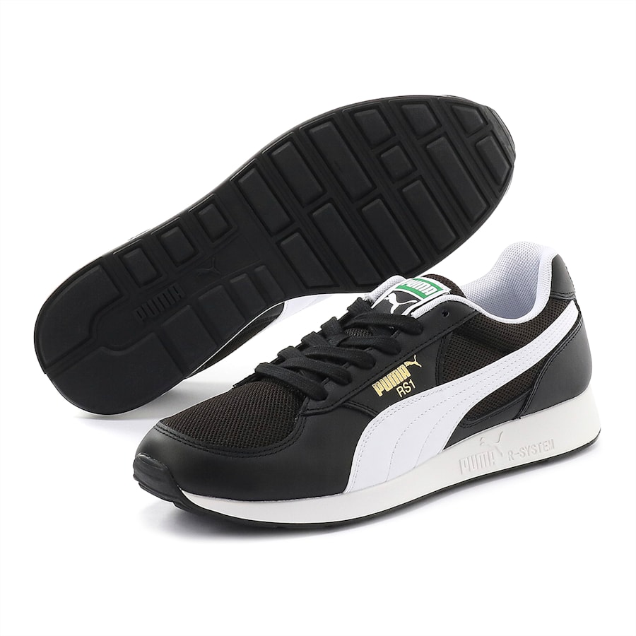RS-1 OG CLONE Sneakers, Puma Black-CASTLEROCK