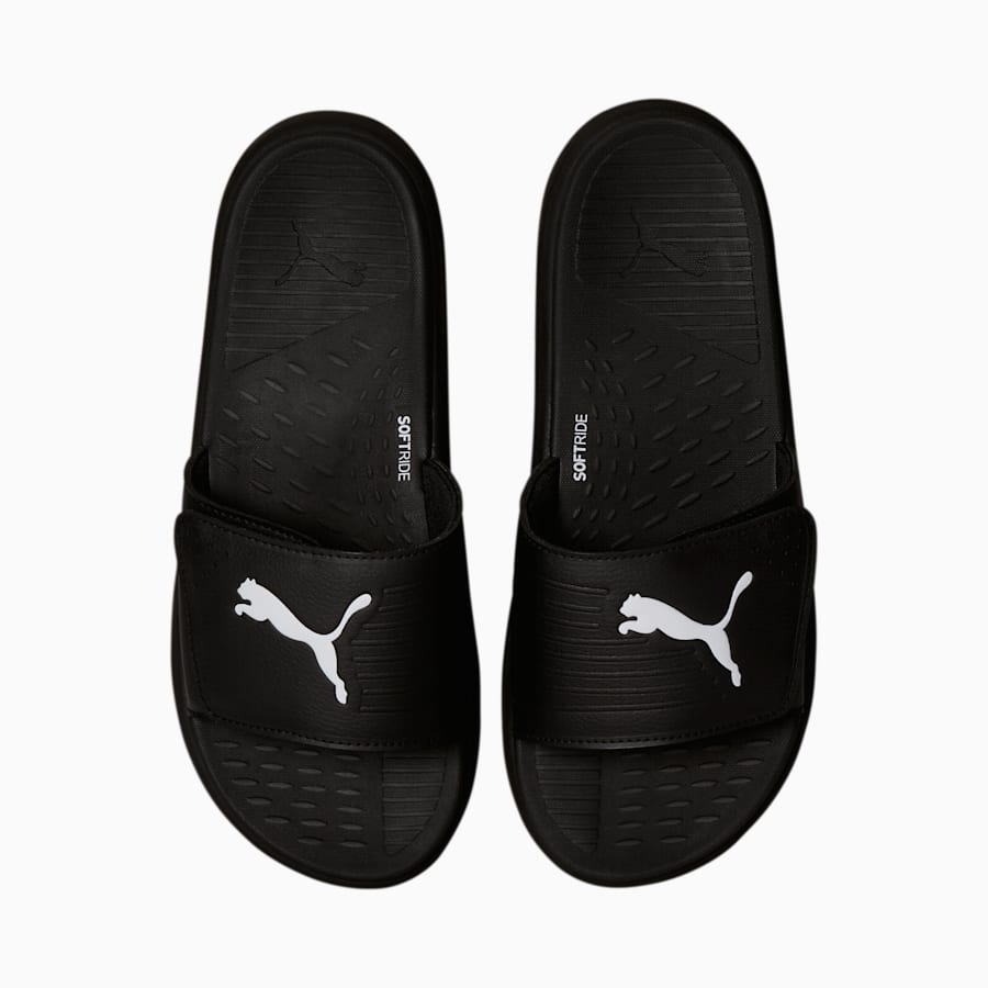 Softride Men's Slides, Puma Black-Puma White