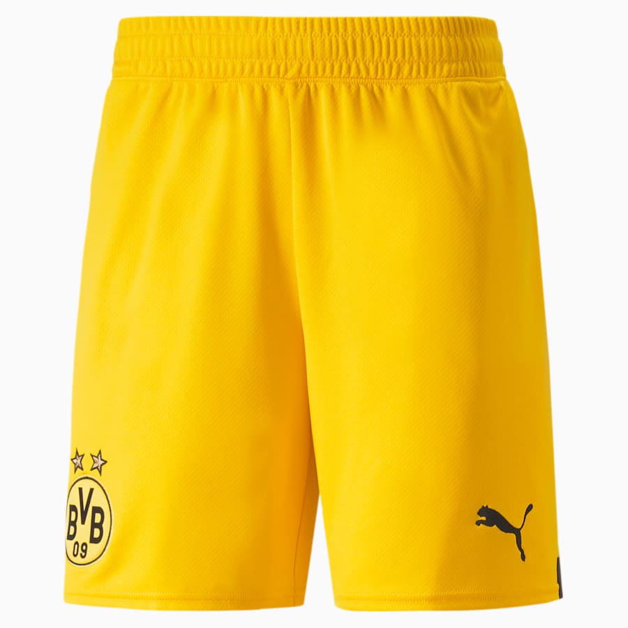 Borussia Dortmund '22/'23 Men's Replica Shorts, Cyber Yellow