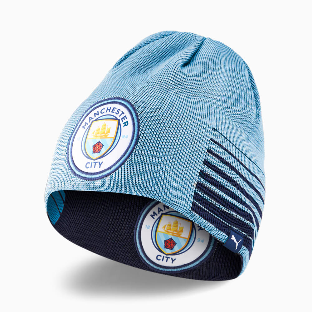 Зображення Puma Шапка Man City Reversible Football Beanie #1: Peacoat-Team Light Blue