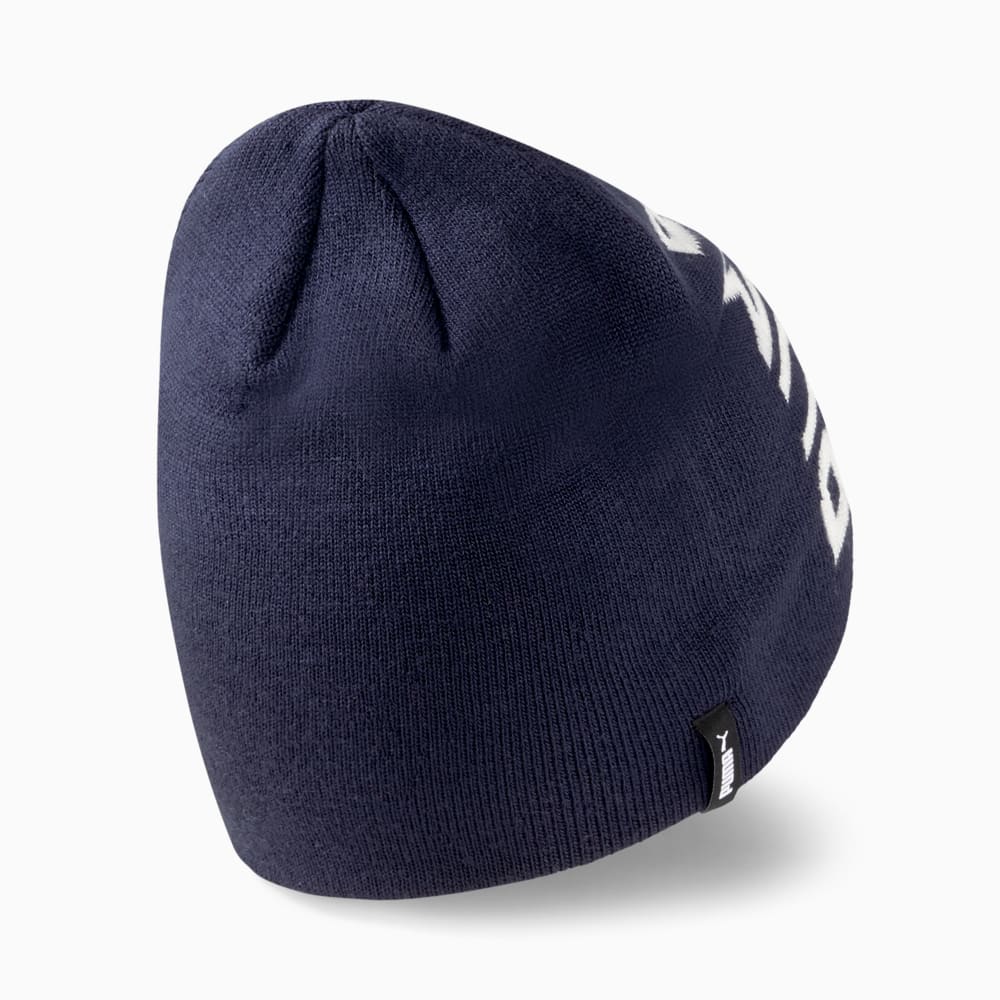 

PUMA - Шапка Essentials Classic Cuffless Beanie – Peacoat-Puma White –, Синий