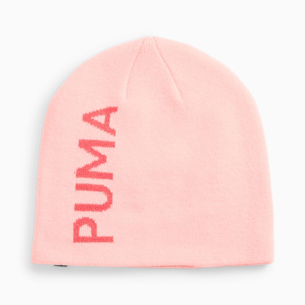 Изображение Puma Шапка Essentials Classic Cuffless Beanie #1: Peach Smoothie-Electric Blush