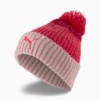 Изображение Puma Шапка Pom Pom Beanie Women's Hat #1: Lotus-Paradise Pink-Persian Red